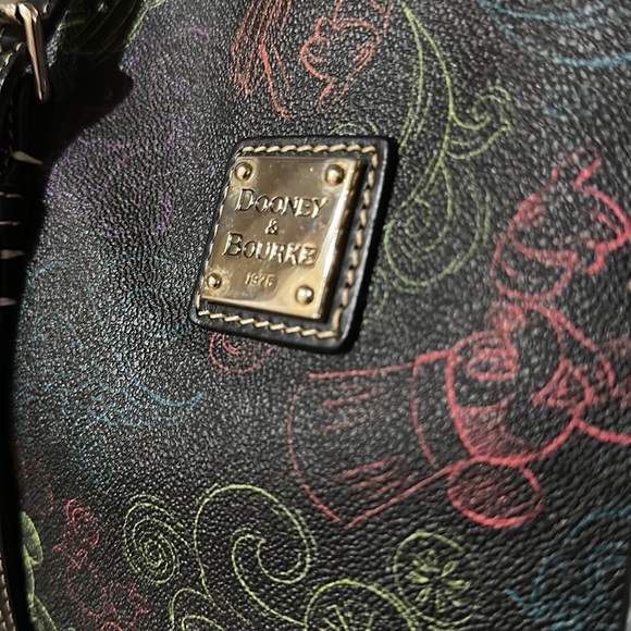 Dooney & Bourke black Disney shoulder bag - Picture 2 of 16